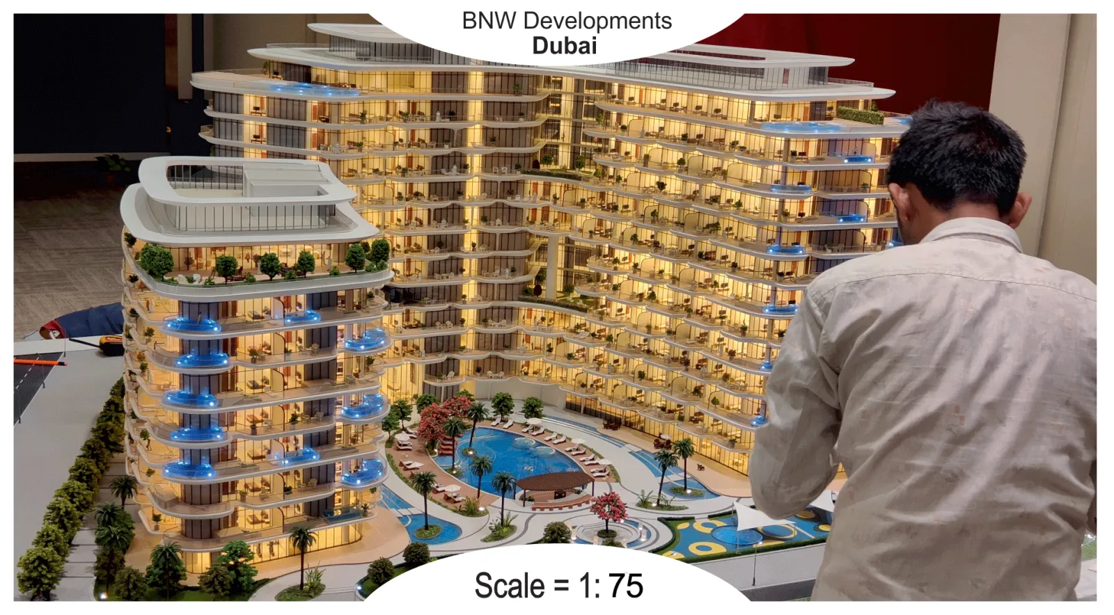 Architectural scale model by Model Architect